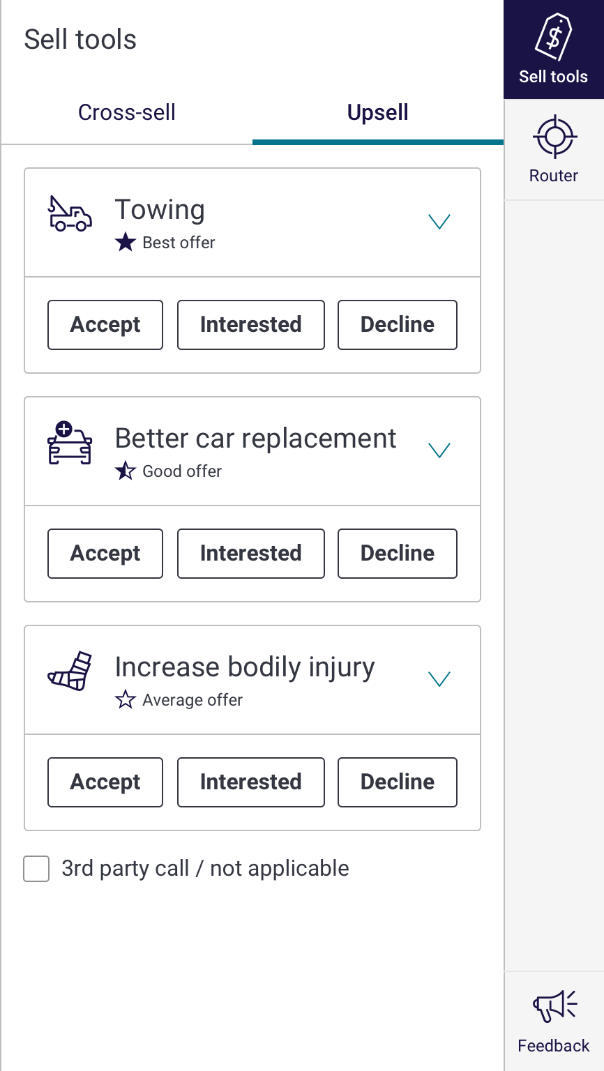 Upsell