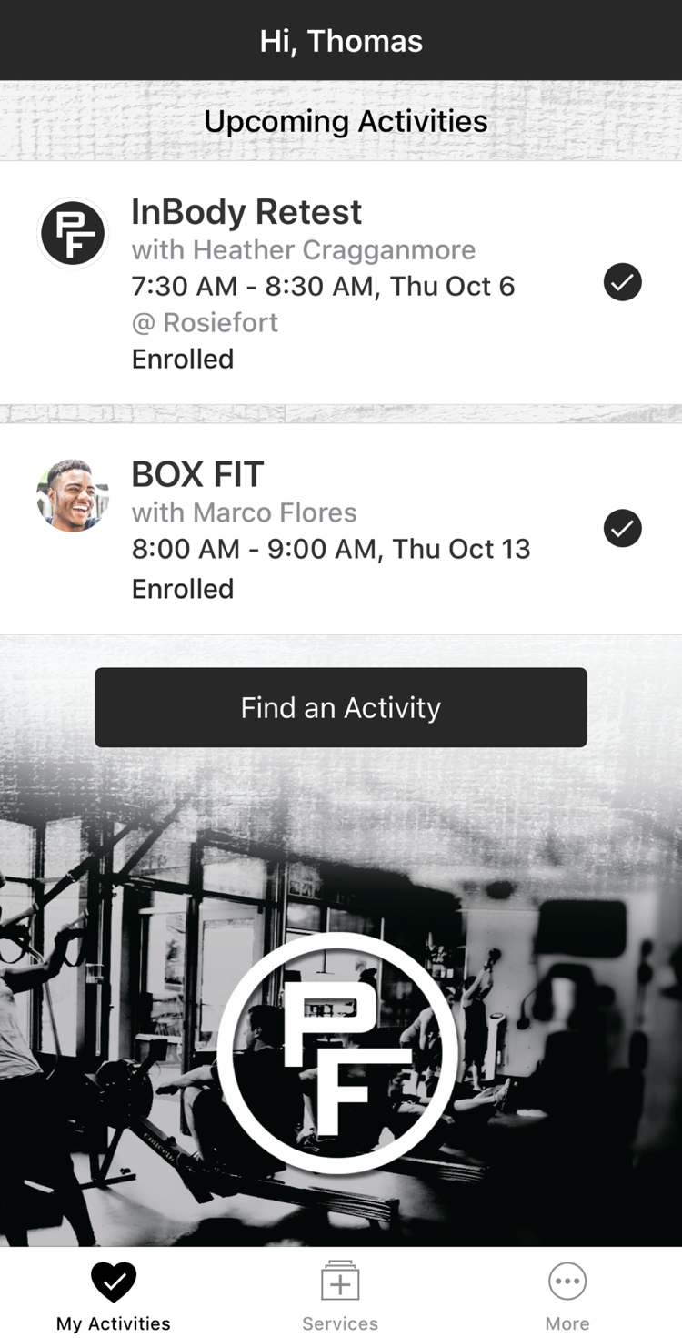 Client Branded App