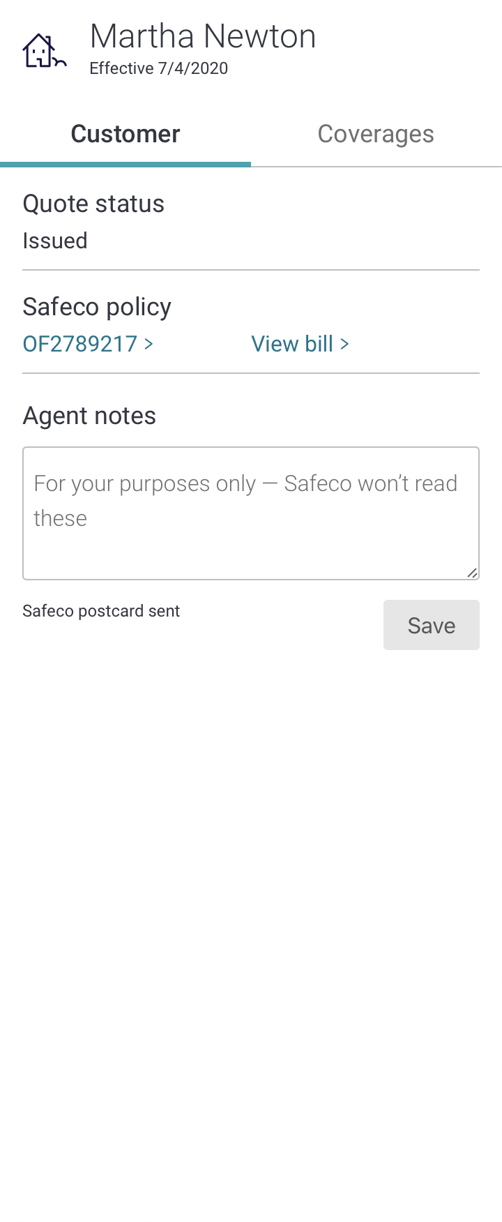 Customer Information