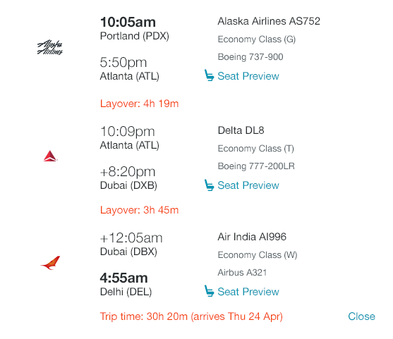 Air Results